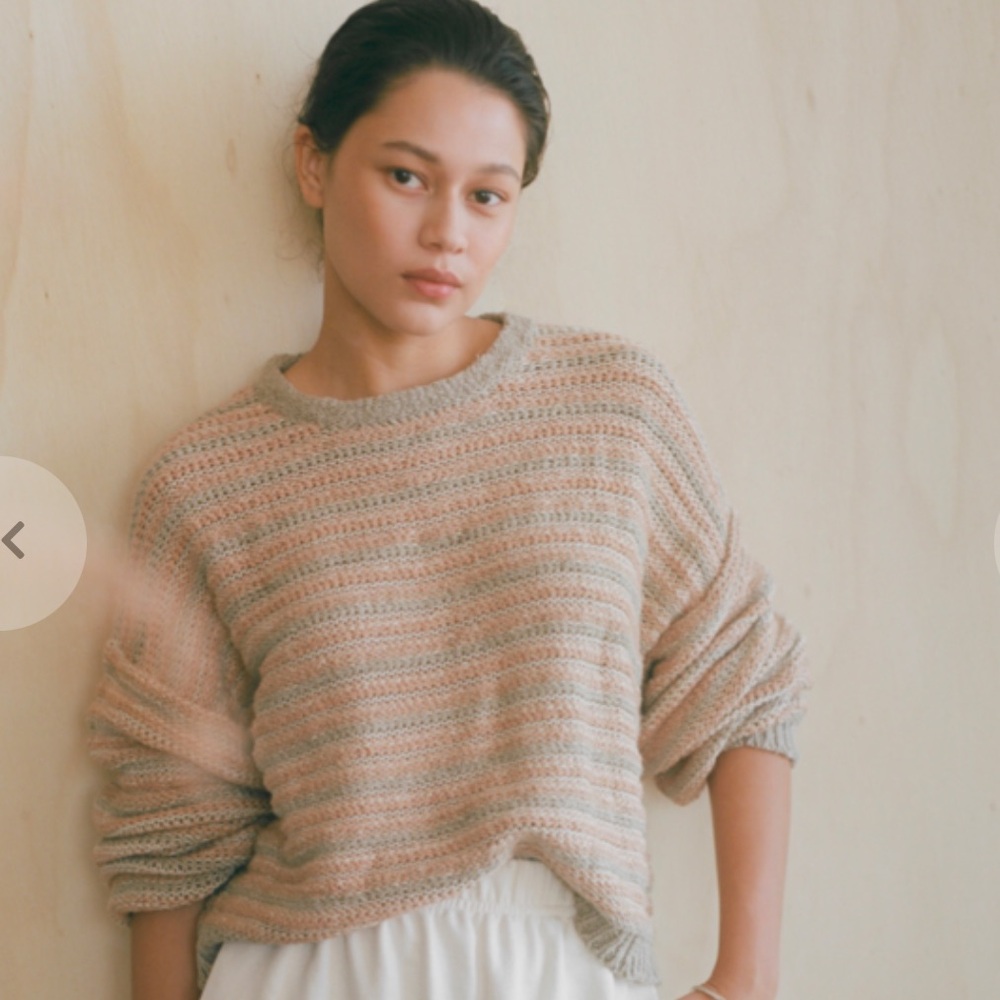 Wol Hide Strata Textured Pullover NWT S/M